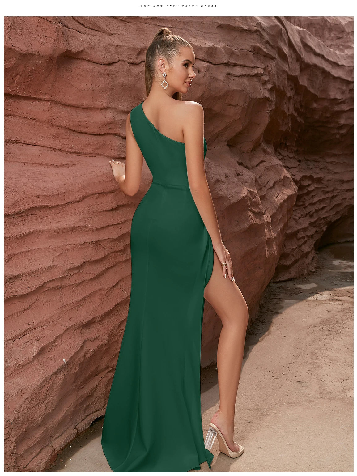 ALEXIS One Shoulder Dress