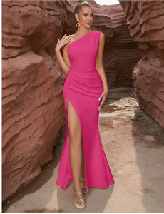 ALAINA One-Shoulder Dress