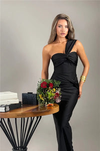 ANNIA One-Strap Dress
