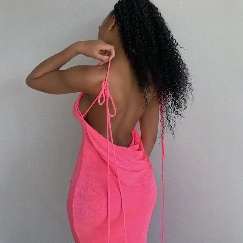 BECCA Backless Dress