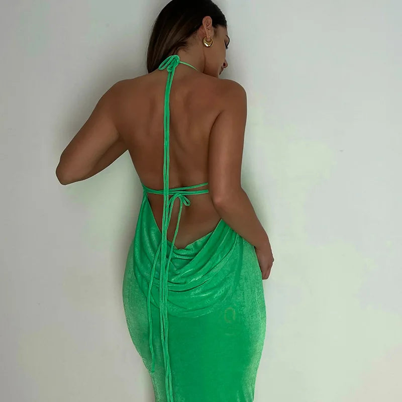 BECCA Backless Dress