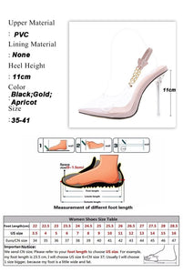 GRACE Transparent Stiletto