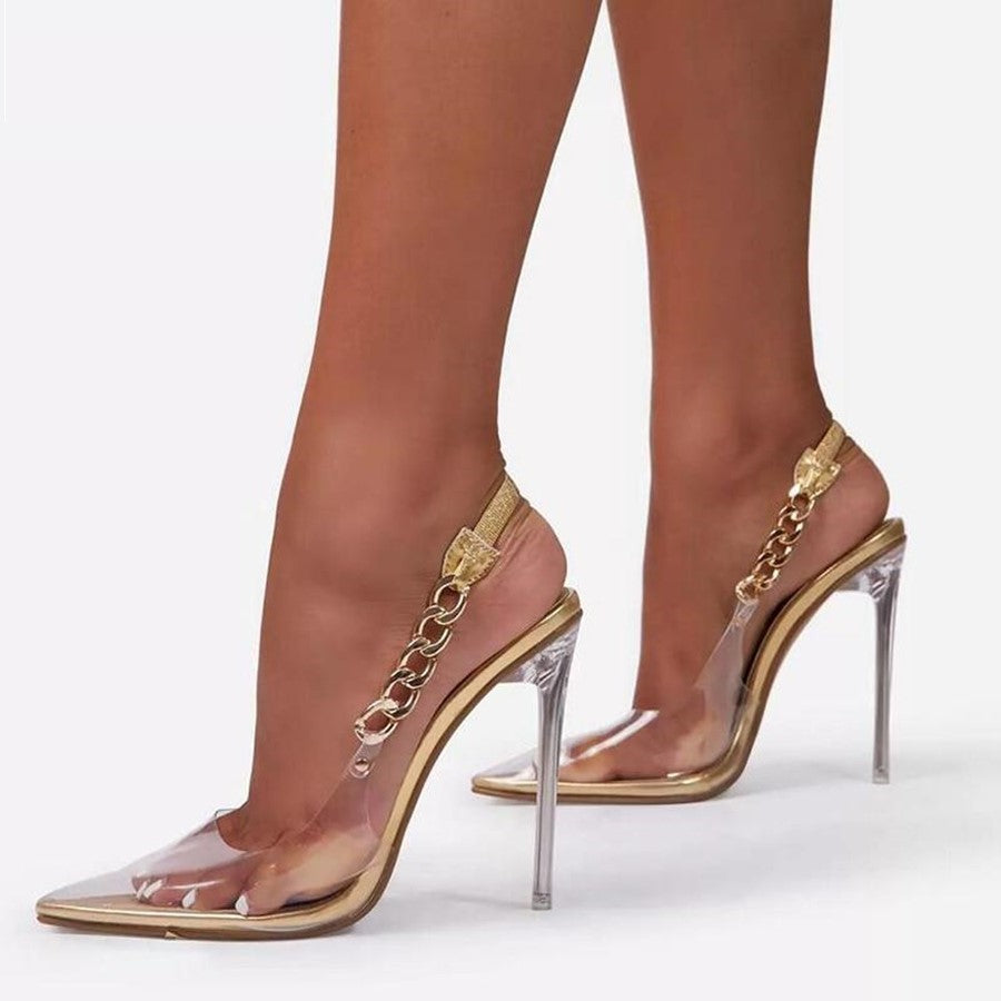 GRACE Transparent Stiletto