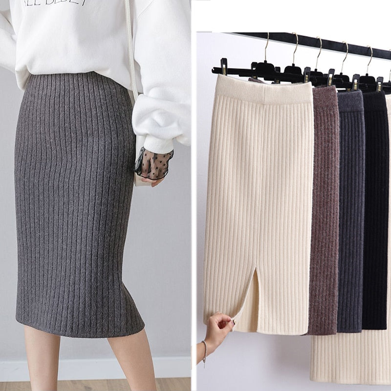 SADIE Warm Long Skirt