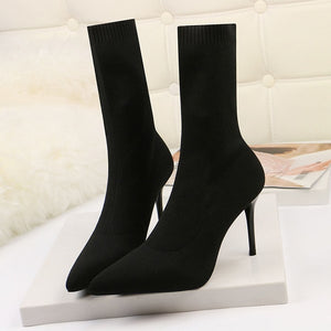 DIANE Ankle High Heel Boots