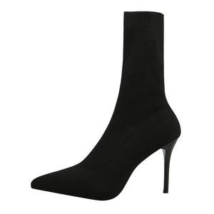 DIANE Ankle High Heel Boots