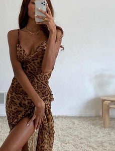 JULISSA Leopard Print Dress