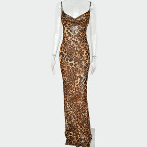 JULISSA Leopard Print Dress