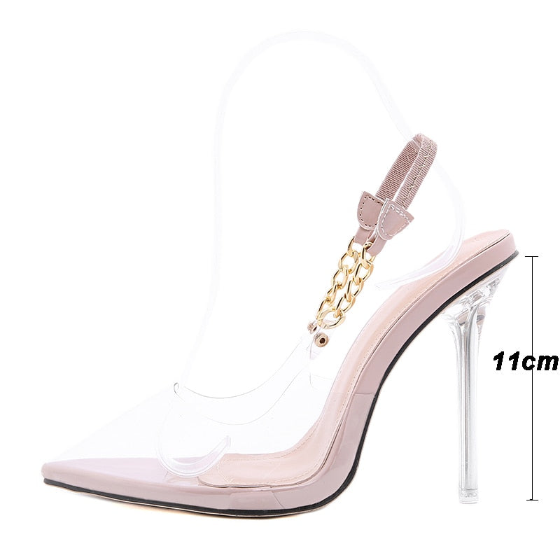 GRACE Transparent Stiletto