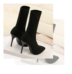 DIANE Ankle High Heel Boots